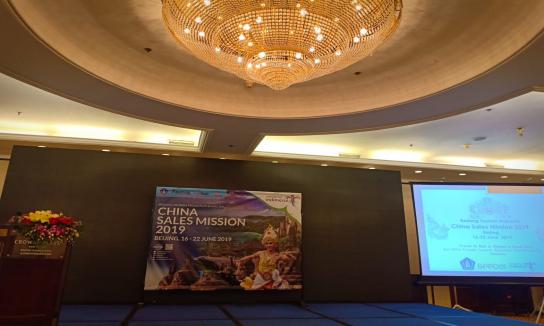 Promosi Pariwisata Kabupaten Badung - China Sales Mission 2019